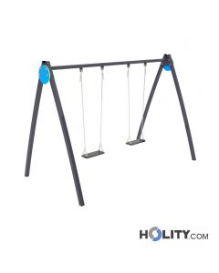 Balançoire-en-acier-2-places-h575-28