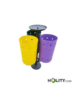 poubelles-de-recyclage-avec-cendrier-h638-59