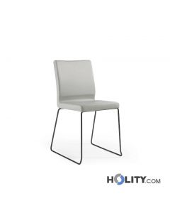Chaise de restaurant en cuir h845_10