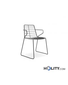 Chaise d'hôtel avec accoudoirs h865_22