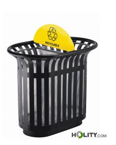 poubelle-de-recyclage-de-fabrication-française-h86-205