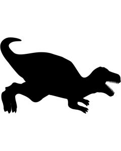 Tableau adhésif en forme de dinosaure h14846 