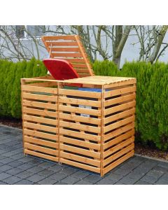 cache-poubelle-double-en-bois-h24814-marron miel
