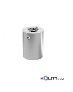 cendrier-murale-en-acier-inox-h26505