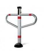 poteau-de-stationnement-avec-supports-et-écous-de-blocage-h32812