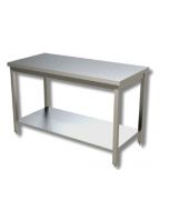 table-en-inox-avec-1-étagère-inférieure-h35707