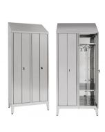 Armoire-vestiaire-en-acier-inoxydable-biplace-avec-toit-incliné-h11161