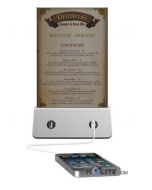 Vitrine-porte-menus-à-batterie-rechargeable-h10422