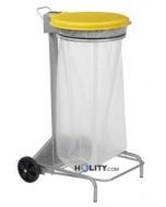 chariot-de-déchets-en-acier-h8622
