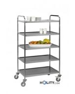 Chariot-de-service-en-acier-h21542