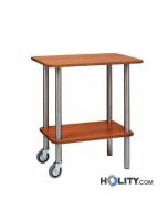 chariot-de-service-en-bois-et-acier-inox-h0930