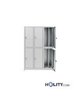 Armoire-à-Vestiaires-galvanisée-Sale-Propre-h11156