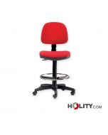 tabouret-pour-cabinet-médical-avec-assise-rembourrée-h13-154