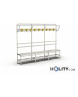 banc-de-vestiaire-avec-étagère-de-2,5m-h140200