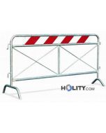barrière-de-chantier-avec-bande-réflectrice-h14076