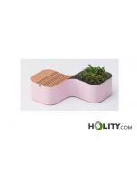 Banc-pour-lespace-public-avec-jardinière-h140_520