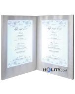 Porte-menus led A4 double h14802