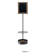 Porte-bouteille avec ardoise h14830