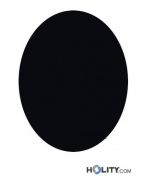 Tableau adhésif oval h14854