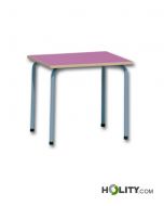 table-carré-pour-école-h172-139