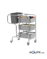 Chariot-de-débarrassage-en-acier-inoxydable-h21591