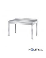 table-de-préparation-en-inox-avec-rebord-h31425
