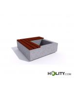 Banc-de-mobilier-urbain-en-bois-et-béton-h319_141