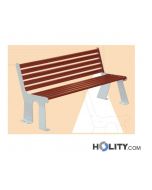 banc-public-bicolore-avec-dossier-h328-17