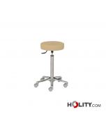 tabouret-pour-cabinet-médical-en-acier-inox-h448-88