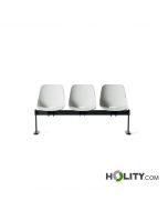 Banc salle d'attente à 3 places h449_188