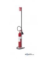 Poteau-pour-extincteur-sur-pied-h495-01