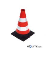 Cône-de-signalisation-routière-en-caoutchouc-h632-12
