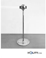 poteau-de-guidage-à-sangle-chromé-h635-06