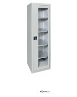 armoire-vitrée-porte-documents-à-4-étagères-h719-27