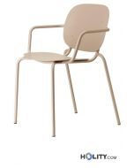 Chaise-longue-basse-en-acier-avec-accoudoirs-h74_403