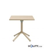 Table de bar avec plateau inclinable h74_410