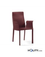 Chaise avec accoudoirs pour bars h845_06