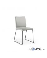 Chaise de restaurant en cuir h845_10