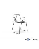 Chaise d'hôtel avec accoudoirs h865_22