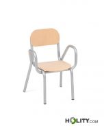 Chaise-pour-la-petite-enfance-et-la-crèche-avec-assise-et-dossier-en-bois-h908-176