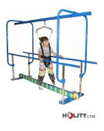 Barres-parallèles-pour-enfants-avec-monorail-harnais-et-séparateur-h948_06