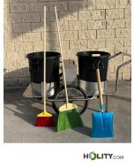 Chariot-de-propreté-urbaine-en-acier-inoxydable-à-2-postes-h973_06