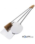 set-de-3-pelles-à-pizza-en-acier-inox-h27006