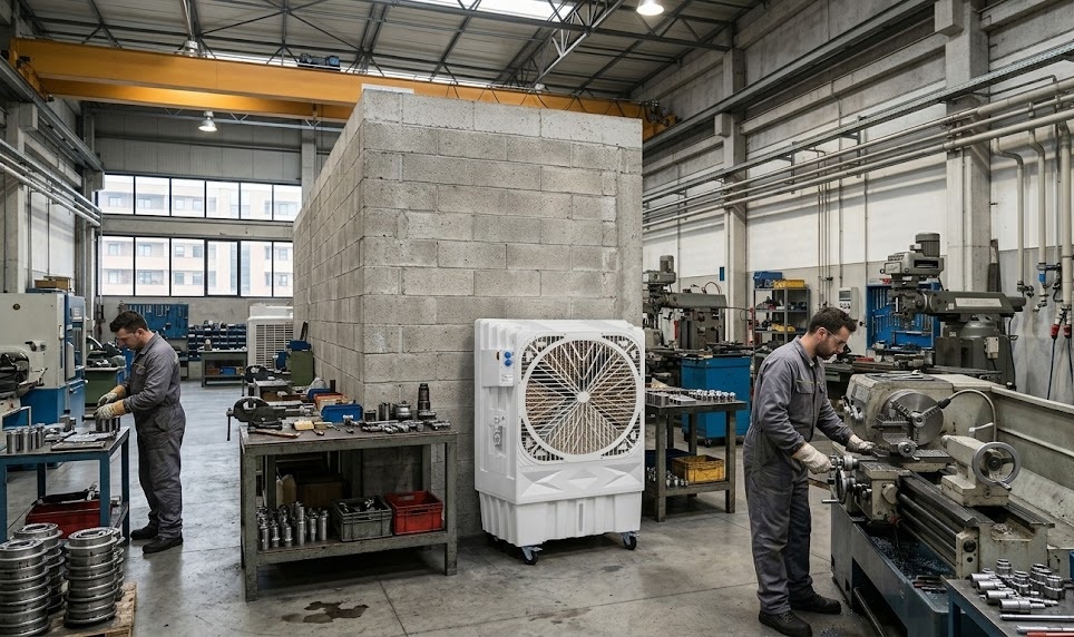 Comment rafraîchir un hangar industriel : solutions efficaces pour les grandes surfaces