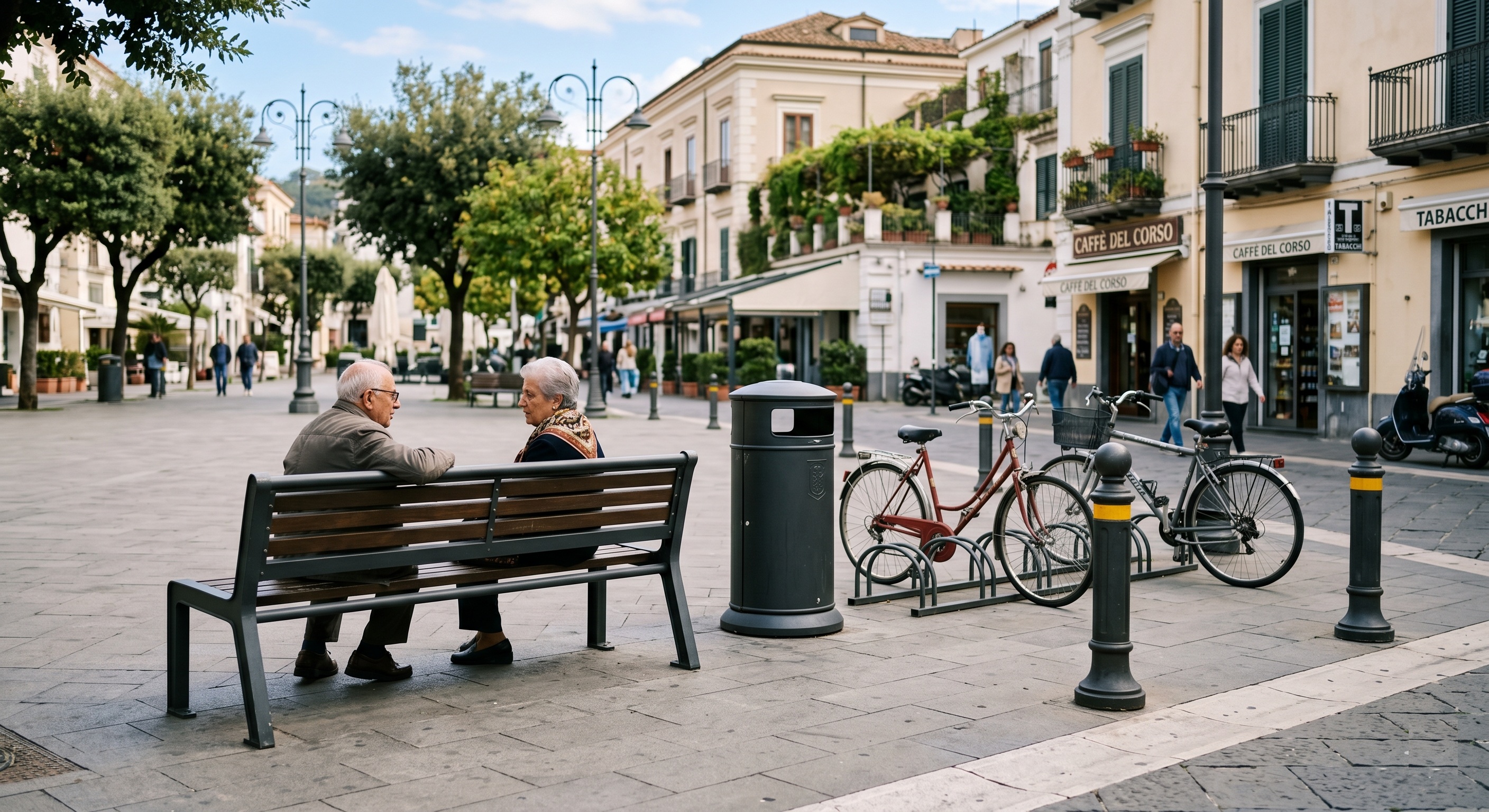 Ce que comprend le mobilier urbain : tous les éléments et catégories