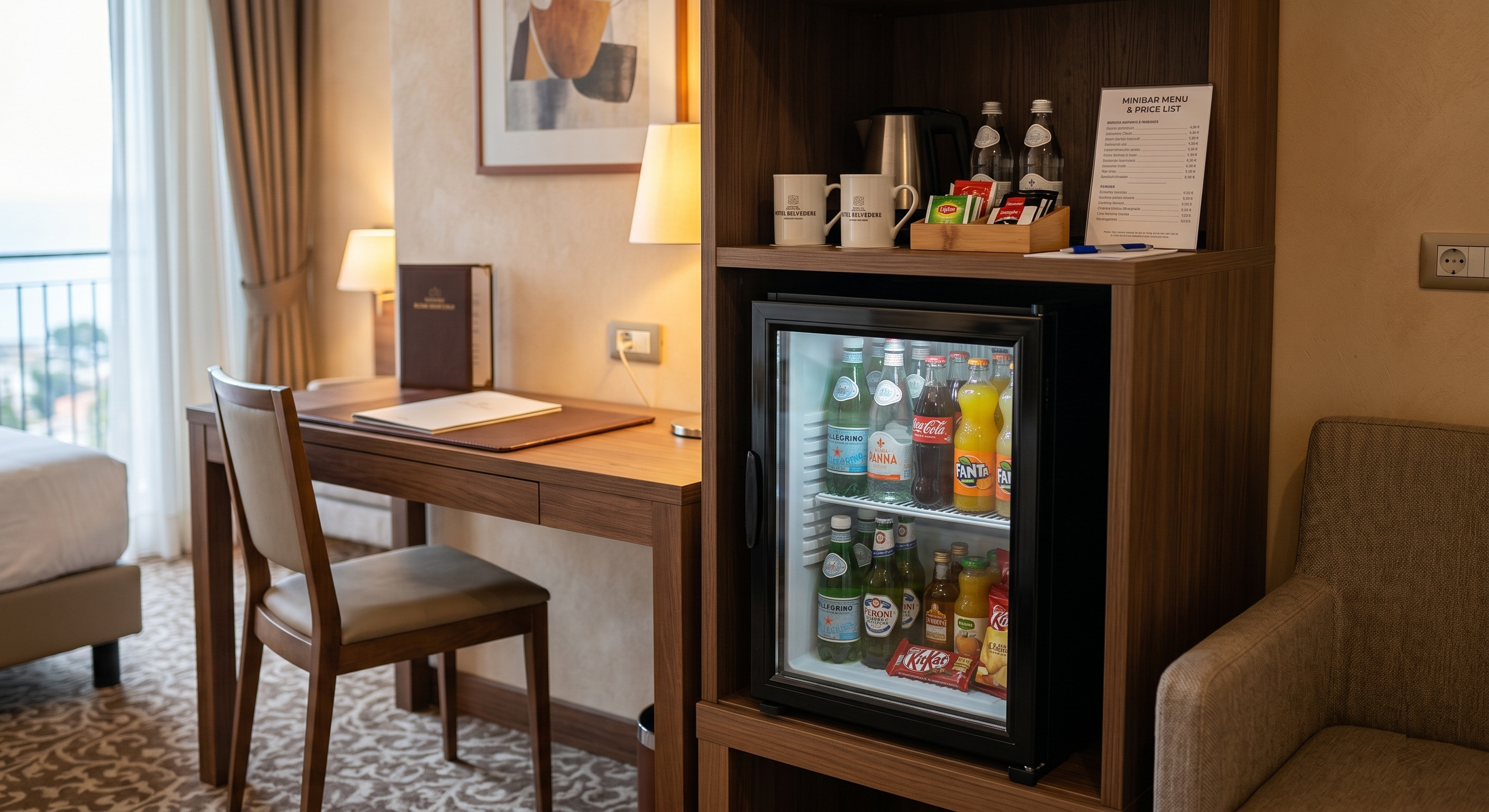 Minibar à absorption, thermoélectrique ou à compresseur : lequel choisir pour un hôtel