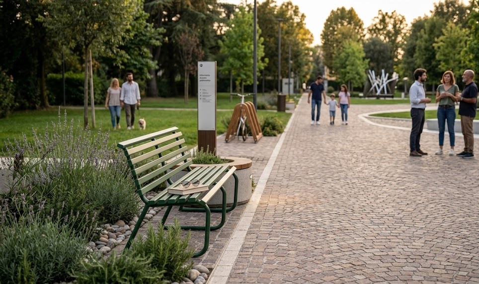 Mobilier urbain et décoration urbaine : différences et liens
