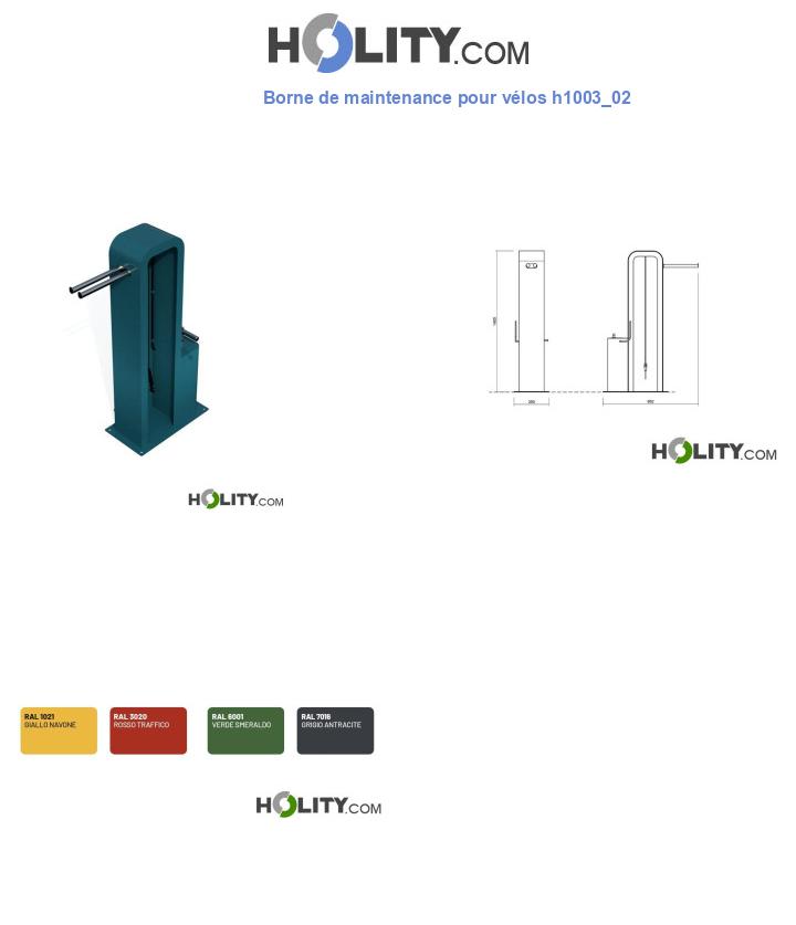 Borne de maintenance pour vélos h1003_02