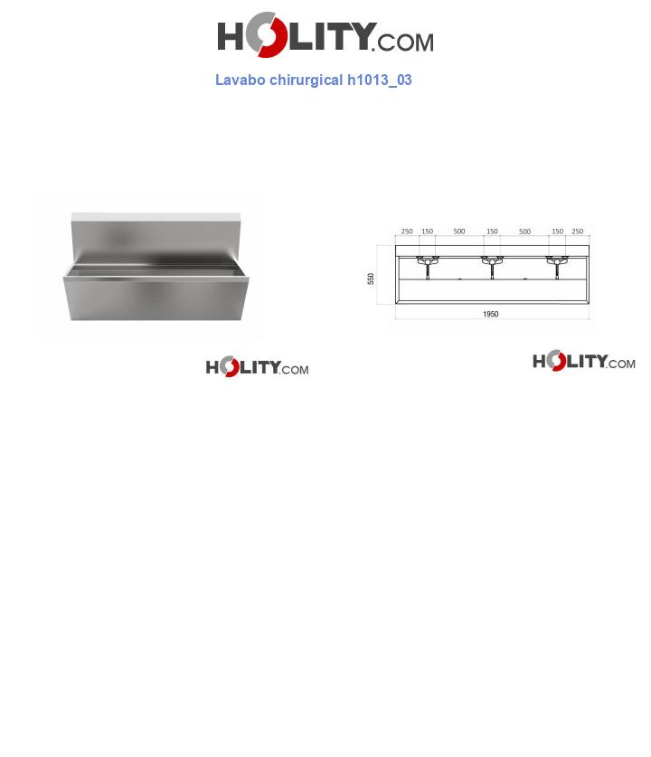 Lavabo chirurgical h1013_03