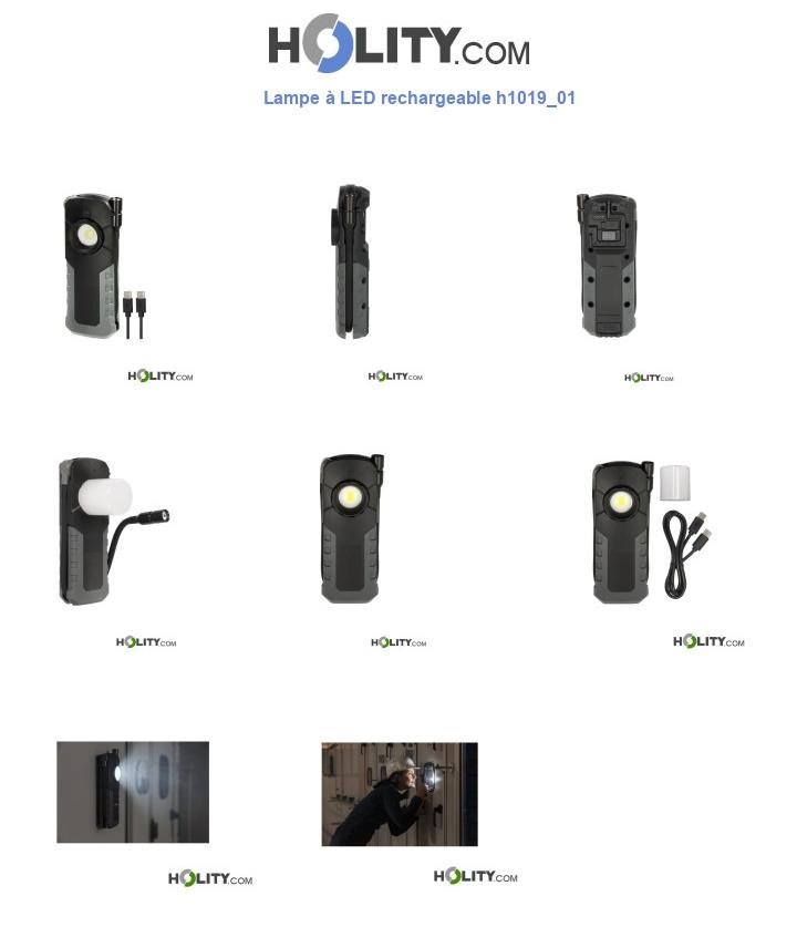Lampe à LED rechargeable h1019_01